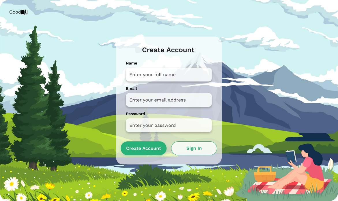 Goodreads Redesign Image