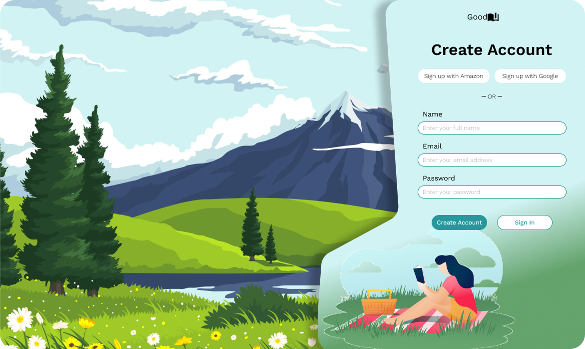 Goodreads Redesign Image